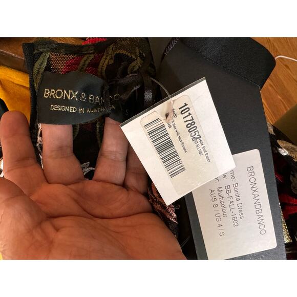 Bronx and Banco black and red sequin BONITA Multicolor size small - Picture 15 of 15